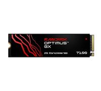 SANDISK OPTIMUS GX 7100 NVMe SSD 2TB (Read speeds up to 7250 MB/s, Write Speed up to 6,900 MB/s, PCIe 4.0, M.2 2280, BiCS TLC 3D CBA NAND, SANDISK DASHBOARD)