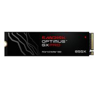 SANDISK OPTIMUS GX PRO 850X NVMe SSD 4TB (Up to 7,300/6,600 MB/s read/write speed, M.2 2280, PCIe 4.0, TBW 2,400, Gaming Expansion storage, High Performance Internal solid state drive)