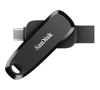 SanDisk Phone Drive USB Flash Drive 64GB (2-in-1 Phone storage, Reversible USB Type-C & Type A connectors, For Smartphones, Tablets, Mac, Computers, Automatic Backup, Rescue PRO Deluxe) Black