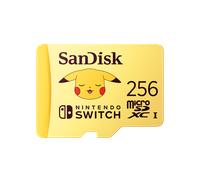 SanDisk Pokémon™ Pikachu MicroSD™ Card - 256GB - SDSQXAO-256G-GN6ZK