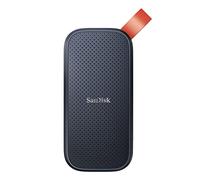 SANDISK Portable SSD 1TB (Read speeds up to 800 MB/s, USB 3.2 Gen 2, NVMe Solid State Performance, Updated firmware, fastening loop made of durable rubber) Grey