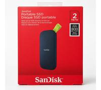 SanDisk Portable SSD 2TB (External Solid State Drive, up to 800MB/s read speeds, two-meter drop protection, rubber hook) Monterey