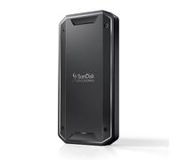 SanDisk Professional PRO-G40 Portable SSD 4TB (up to 3000 MB/s, Solid State Drive, Thunderbolt 3 (40Gbps), USB-C (10Gbps), Ultra-rugged IP68 dust/water resistance. Formatted exFAT)
