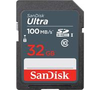 SanDisk 32GB Ultra SDHC Class 10 UHS-I Card 100MB/s