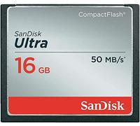 SanDisk SDCFHS-016G-G46 16 GB Ultra CompactFlash 50 MB/s Memory Card , Silver