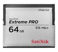 SanDisk Extreme PRO CFast 2.0 525MBs Memory Card 64GB