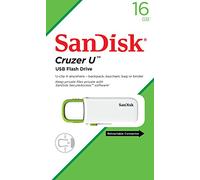SanDisk SDCZ59-016G-B35WG 16GB Cruzer U USB 2.0 Drive - Green