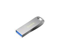 SANDISK Ultra Luxe USB Type-A Flash Drive 1TB (USB 3.2 Gen 1 + USB 3.0 capable up to 400MB/s read speeds, Password protection, Data recovery software, Metal Design) Silver