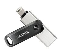 SanDisk SDIX60N-128G-GN6NE USB flash drive 128 GB 3.2 Gen 1 (3.1 Gen 1) Gray, Silver, USB stick black/silver, 128 GB, 3.2 Gen 1 (3.1 Gen 1), swivel, Gray, Silver