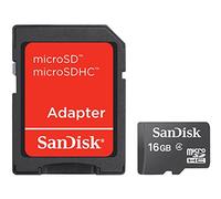 SanDisk 16 GB microSDHC Memory Card Only - Frustration-Free Packaging, Black
