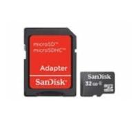 Sandisk SDSDQM032 GB35 A Memory Card 8 GB Micro SD Card 32GB w/Adaptor