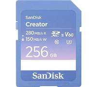 SanDisk SDSDXEP-256G-GNCIS Creator SDXC card 256GB Class 10 V60 UH...