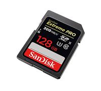 SanDisk SDSDXPK-128G-GN4IN Extreme PRO 128 GB up to 300MB/s UHS-II Class 10 U3 SDXC Memory Card