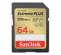 Sandisk SDSDXW2-064G-GNCIN EXTREME PLUS 64GB SDXC MEMORY