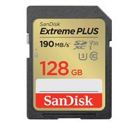 128GB Extreme PRO SDXC card RescuePRO Deluxe up to 200MBs UHSI Class 10 U3 V30