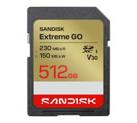 SanDisk SDXC Extreme Go 512GB 230/150MB/s-C10-UHS-I-U3-V30