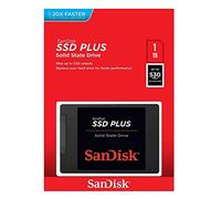 SanDisk SSD PLUS 1 TB Sata III 2.5 Inch Internal SSD, Up to 535 MB/s, Black, New