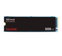 SanDisk SSD Plus 500GB M.2 NVMe SSD, Internal SSD, PCIe Gen 3, M.2 2280, easy installation, 3 Year Warranty