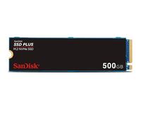 SanDisk SSD Plus 500GB M.2 NVMe SSD, Internal SSD, PCIe Gen 3, M.2 2280, easy installation, 3 Year Warranty