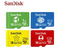 SanDisk TF card 1TB 512GB 256GB 128GB microSDXC Speed up to 100mb/s reading microSD Card for Nintendo Switch Digital Games