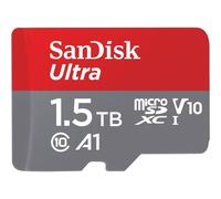 SanDisk Ultra - Flash memory card (microSDXC to SD adapter included) - 1.5 TB - A1 / UHS Class 1 / Class10 - microSDXC U