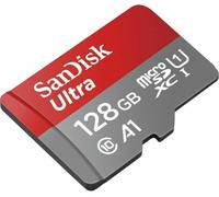 SanDisk Ultra Memory Card 128 GB MicroSDXC Class 10 + SD Adapter