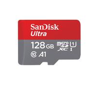 SanDisk Ultra 128GB microSDXC Memory Card + SD Adapter with A1 App Performance up to 100MB/s, Class 10, U1