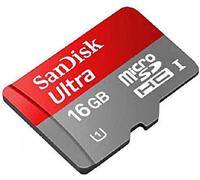 SanDisk Micro SDHC Flash Memory Card UHS-1 A1 16 GB