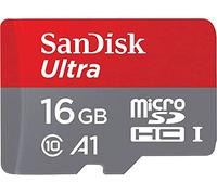SanDisk Ultra 16GB microSDHC Memory Card + SD Adapter with A1 App Performance up to 98MB/s, Class 10, U1 - FFP