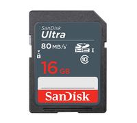 SanDisk Ultra 16GB SD SDHC Memory Card Class 10 Genuine