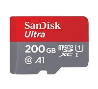 SanDisk Ultra 200 GB MicroSDXC UHS-I Memory Card with SD Adapter - Standard Packaging