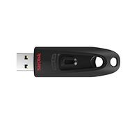 SanDisk Ultra 256 GB USB Flash Drive USB 3.0 up to 130 MB/s | USB Memory Stick, For Laptops, Computers, Desktops, Up to 10X Faster than standard USB 2.0 drives, Retractable Design