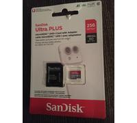 SanDisk Ultra 256GB microSDXC Memory Card + SD Adapter 100% ORIGINAl