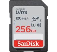 SanDisk Ultra SDXC Memory Card 120MB/s Class 10 UHS-I - 256GB