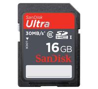 SanDisk Ultra 30MB/s SDHC Card 16GB - Retail Pack