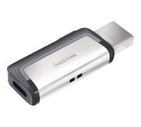 SanDisk Ultra Dual Drive USB Type-C USB flash drive 32 GB USB Type-A / USB Type-C 3.2 Gen 1 (3.1 Gen 1) Black, Silver