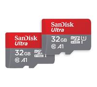 SanDisk Ultra 32 GB microSDHC Memory Card + SD Adapter - Duo Pack