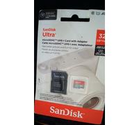 SanDisk Ultra 32GB microSDHC UHS-I Card with Adapter. 120 MB/s. Fast dispatch