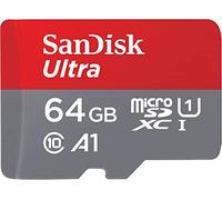 SanDisk Ultra 64 GB Imaging microSDXC Class 10 Memory Card and SD Adapter up to 80 Mbps with UHS-I Ratings