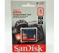 SanDisk Ultra 8GB Compact Flash Memory Card 50MB/s (SDCFHS-008G-G46)