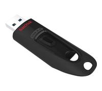 SanDisk Ultra. Capacity: 32 GB Device interface: USB Type-A USB version: 3.2 Gen 1 (3.1 Gen 1) Read speed: 100 MB/s. Form factor: Capless. Password protection. Product colour: Red