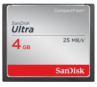 SanDisk Ultra Compact Flash 4 GB UDMA7 Memory Card up to 25 MB/s
