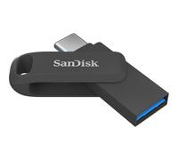 SanDisk Ultra Dual Drive Go 128GB USB Type-C Flash Drive - Up to 400MB/s, Reversible USB-C & Type-A for Android, Tablets, Mac, Black