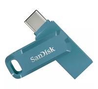 SanDisk Ultra Dual Drive Go USB 256GB USB Type-A/Type-C 3.2 Gen 1 Flash Drive - Blue
