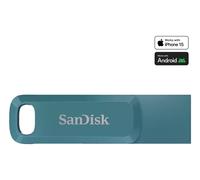 SanDisk Ultra Dual Drive Go USB Type-C 512GB Flash Drive (USB-C Memory stick for Android smartphone, Tablets and Mac, up to 400 MB/s, Reversible USB Type-C and USB Type-A connectors) Navagio Bay