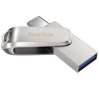 SanDisk 128GB Ultra Dual Drive Luxe Type-A/C Flash Drive, USB 3.1, Gen1, 150MB/s