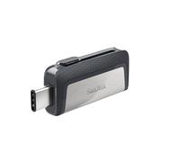 SANDISK Ultra Dual Drive USB Type-C Flash Drive 256GB (Phone Storage, for smartphones, tablets, Macs and computers, Retractable Double Connection USB Type-C & Type A, 150MB/s Transfer rates)