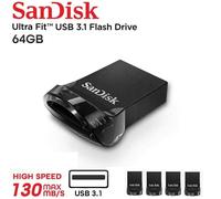 SanDisk Ultra Fit USB 32GB 64GB 128GB 256GB 3.0 Flash Drive Memory Stick Pen