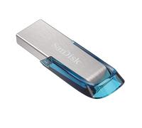 SanDisk Ultra Flair USB 3.0 Flash Drive, 150 MB/s, blue, SDCZ73-128G-G46B
