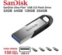 SanDisk Ultra Flair USB 32GB 64GB 128GB 256GB 3.0 Flash Drive Memory Stick Pen